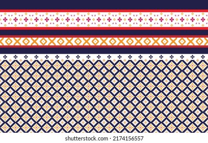 geometric ethnic patterns, geometric patterns, geometric batik patterns, and tribal patterns represent the batik of the tribal and is designed for use in textile, fabric, clothing, Batik, Embroidery