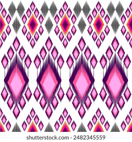Geometric ethnic patterns. Design for Saree, Patola, Sari, Dupatta, Vyshyvanka, rushnyk, dupatta, Clothing, fabric, batik, Knitwear, Embroidery, Ikkat, Pixel pattern. Traditional Design.