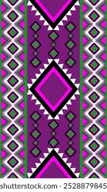Patrones étnicos geométricos. Diseño para Saree, Patola, Sari, Dupatta, Vyshyvanka, rushnyk, dupatta, ropa, tela, batik, prendas de punto, bordado, Ikkat, patrón de píxeles. Diseño tradicional.