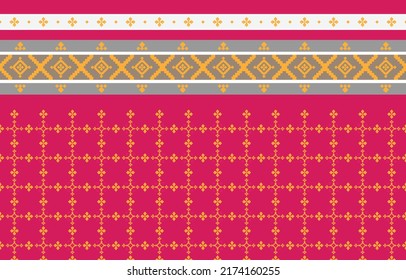 geometric ethnic patterns, geometric tribal patterns, geometric batik patterns represent tribal batik textiles and tribal symbols.   is designed for use in textile, fabric, clothing, Batik, Embroidery