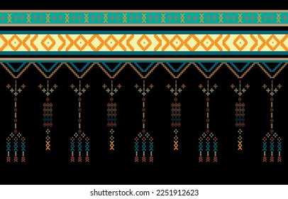 geometric ethnic patterns, geometric tribal patterns, geometric batik patterns represent tribal batik textiles and tribal symbols.   is designed for use in textile, fabric, clothing, Batik, Embroidery