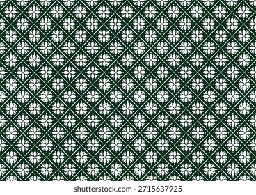 geometric ethnic seamless fabric pattern