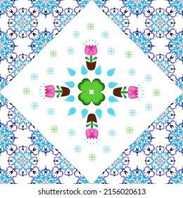 Geometric ethnic seamless oriental pattern traditional Design decorating background,carpet,wallpaper,clothing,wrapping,Batik,fabric,Vector fashion style. Beautiful seamless gift wrapping paper pattern