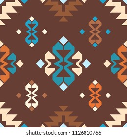 geometric ethnic seamless pattern 