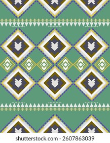 Geometric ethnic seamless pattern abstract art fashion fabric