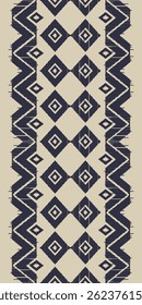Geometric ethnic seamless pattern. abstract illustration. design for geometric pattern wallpaper. Tribal ethnic vector texture. Aztec style. Folk embroidery. Indian, Scandinavian, African rug.