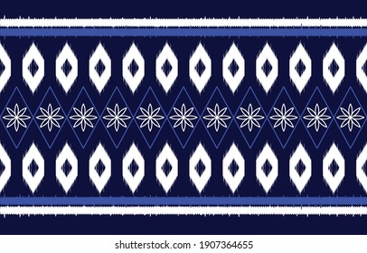 Geometric ethnic seamless pattern design for background,clothing,fabric,vector
