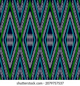 geometric ethnic seamless pattern  design for background, carpet, wallpaper, clothing, fabric