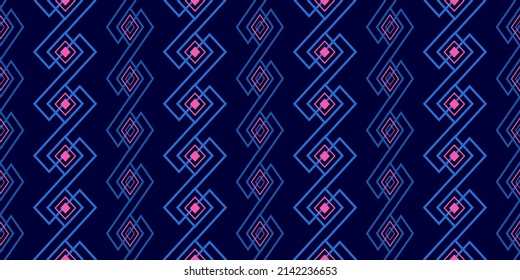 Geometric ethnic. seamless pattern. Design for fabric, curtain, background, carpet, wallpaper, clothing, wrapping, Batik, fabric,Vector illustration