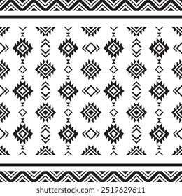 geometric ethnic seamless pattern design for background, wallpaper, textile design, fabric, card , wrapping paper, notebook, diary cover, batik, carpet, tile design,  blanket, decorative and etc.