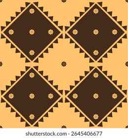 Design de padrão sem emenda étnica geométrica para tapete, cortina, roupas, tecido, papel de embrulho, telhas, têxteis, batik, textura e wallpaper.Vetor fundo.