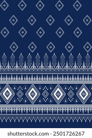 Geometric Ethnic seamless pattern, Native American tribal fabric, Navajo pattern, vector, illustration design