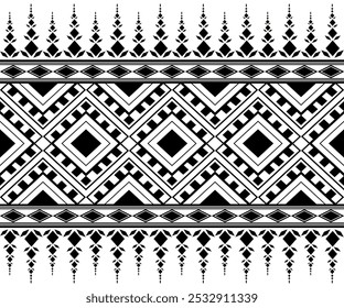 Geometric Ethnic seamless pattern Traditionai,abric, Navajo, Native american,ornate elements with ethnic patterns desing for textiles, rugs,clothing.