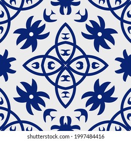 Geometric ethnic seamless pattern traditional Design for background,carpet,wallpaper,clothing,wrapping,Batik,fabric,Vector illustration.embroidery style.