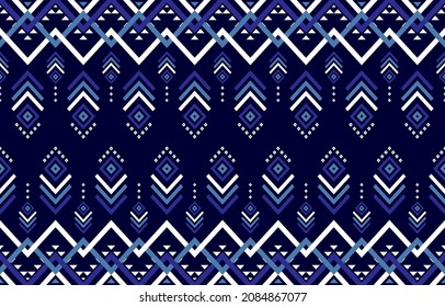 Patrón geométrico étnico sin costuras. Estilo tribal tradicional. Diseño para fondo, ilustración, textura, tela, papel pintado.