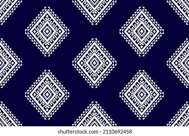 Geometric ethnic seamless pattern traditional. Design for background, carpet,wallpaper,clothing,wrapping,batik,fabric,Vector,illustration,embroidery.