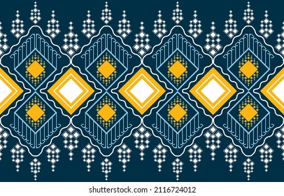 Geometric ethnic seamless pattern. Traditional tribal style. Design for background,illustration,texture,fabric,wallpaper.
