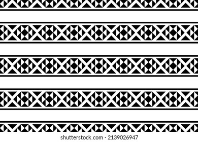 Geometrisches ethnisches nahtloses Muster traditionell. Design für Hintergrund, Tapete, Illustration, Textilien, Gewebe, Kleidung, Batik, Teppich, Stickerei.