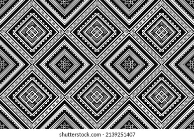 Geometric ethnic seamless pattern traditional. Tribal striped style. Design for background, wallpaper, illustration, textile, fabric, clothing, batik, carpet, embroidery.