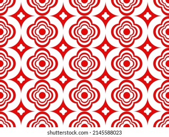 Patrón geométrico étnico sin costuras Diseño tradicional para fondo, alfombra, papel pintado, ropa, envoltura, Batik,tela,Ilustración vectorial.estilo bordado.