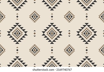 Geometric ethnic seamless pattern traditional. American, Mexican style. Design for background, wallpaper, illustration, fabric, clothing, carpet, textile, batik, embroidery.
