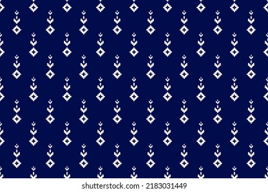 Geometric ethnic seamless pattern traditional. Design for background, wallpaper, illustration, fabric, clothing, carpet, textile, batik, embroidery.