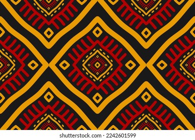 Geometric ethnic seamless pattern traditional. Aztec ethnic ornament print. Tribal pattern style. Design for background, fabric, clothing, carpet, textile, batik, embroidery.