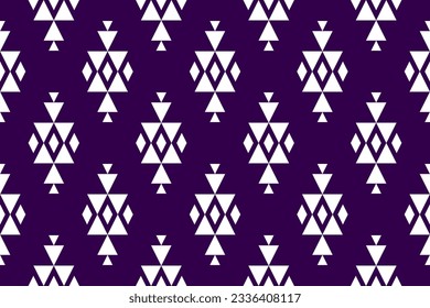 Geometric ethnic seamless pattern traditional. Aztec ethnic ornament print. Tribal pattern style. Design for background, fabric, clothing, carpet, textile, batik, embroidery.