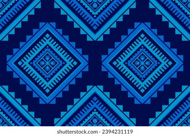 Patrón geométrico étnico sin fisuras tradicional. de estilo americano y mexicano. Diseño para fondo, papel pintado, ilustración, tela, ropa, alfombra, textil, batik, bordado.