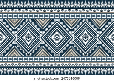 Geometric ethnic seamless pattern traditional. American, Mexican style. Design for background, wallpaper, illustration, fabric, clothing, carpet, textile, batik, embroidery.