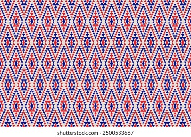 Patrón geométrico étnico sin fisuras tradicional. Estilo americano, mexicano. Estampado de adorno tribal azteca. Diseño para el fondo, Fondo de pantalla, ilustración, tela, ropa, alfombra, batik, bordado.
