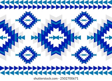 Geometric ethnic seamless pattern traditional. American, Mexican style. Aztec ornament print. Design for background, wallpaper, illustration, fabric, clothing, carpet, textile, batik, embroidery.