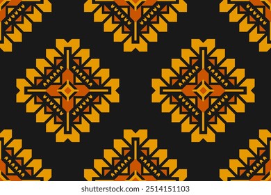 Patrón geométrico étnico sin fisuras tradicional. Estilo americano, mexicano. Diseño para el fondo, la ilustración, la tela, la ropa, la alfombra, el batik, el bordado.