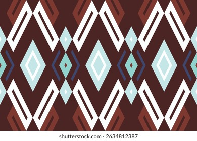 Geometric ethnic seamless pattern. Traditional tribal style. Design for background,illustration,texture,fabric,wallpaper.