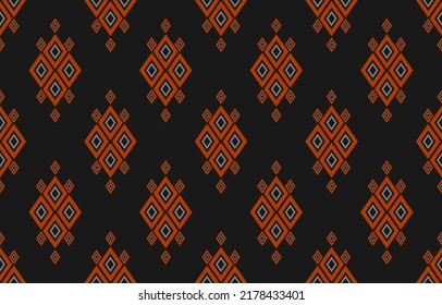 Patrón geométrico étnico sin fisuras en las tribus. de estilo americano y mexicano. Impresión de ornamentos de arte azteca. Diseño para fondo, papel pintado, ilustración, tela, ropa, alfombra, textil, batik, bordado.