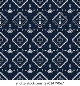 Geometric ethnic seamless pattern,Vector,native american pattern.