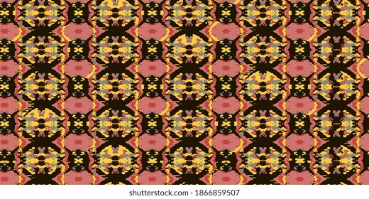 Geometric Ethnic style carpet pattern. Seamless textile ornament. Vector seamless pattern. Eps-10