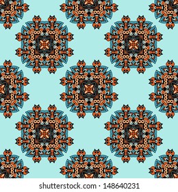 Geometric ethnic styleseamless  pattern