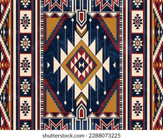 Geometric ethnic textile texture tribal aztec pattern navajo mexican american african morraccan fabric pattern