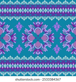 Geometric Ethnic traditional seamless , Aztec, Tribal, Hmong, Native American Indian, Pattern design for wrap, carpet, decorative illustraion
