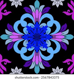 Geometric Ethnic traditional seamless , Aztec, Tribal, Hmong, Native American Indian, Pattern design for wrap, carpet, decorative illustraion
