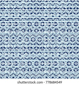 Geometric ethnic tribal retro pattern, vintage national background, vector illustration