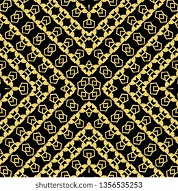 Geometric ethnic tribal seamless pattern mesh vintage background for fashion textile print, indian, chinese, korean, arabian, and turkish design.