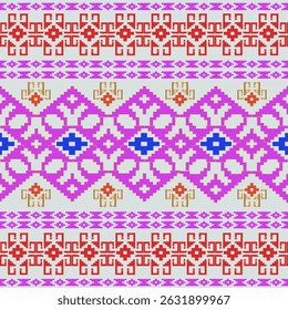 Geometric ethnic tribal textile fabric ikat pattern Native seamless pattern's African motif navajo  native boho bohemian carpet aztec india Asia
ดูน้อยลง