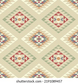 Patrón vectorial geométrico étnico en colores blanco y negro. Textura de estilo boho de diseño tribal azteca para alfombras, tela, manta y fondo.