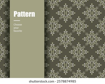 geometric ethnic vintage batik wallpaper seamless pattern motif classic modern fashion element art