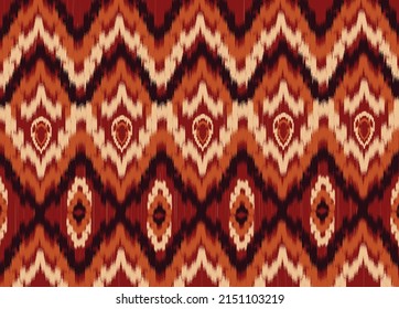geometric ethnic vintage texture vector art design. textile fashion pattern line  ikat seamless pattern and batik fabric texture asian background wallpaper geometry indian. Ethnic abstract ikat art .