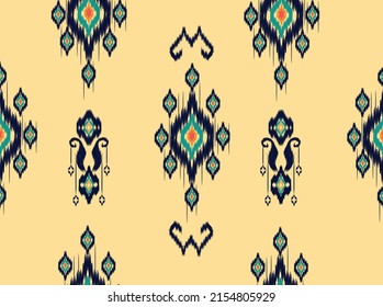 geometrische, ethnische Vintage Textur Vektorkunst Design. Textil-Modedesign-Linie ikat nahtlose Muster und Batik Gewebe Textur asiatischen Hintergrund Tapete Geometrie indian. Ethnische abstrakte Kunst des Kikats.