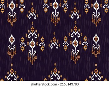 geometric ethnic vintage texture vector art design. textile fashion pattern line  ikat seamless pattern and batik fabric texture asian background wallpaper geometry indian. Ethnic abstract ikat art .