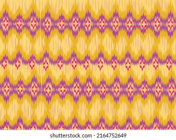 diseño de arte vectorial de textura vintage geométrica étnica. línea de patrón de moda textil ikat patrón sin fisuras y textura textura de tela batik asiática fondo de fondo de papel de pared hindú geometría. Arte de ikat abstracto étnico.